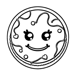 Besonderes Kekse-Malbild für Groß und Klein