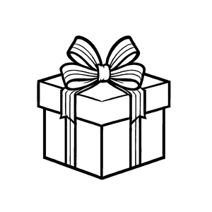 Wunderbare Geburtstagsgeschenke-Ausmalvorlage für spannende Malzeit