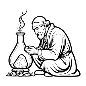 Kreatives Alchemisten-Bastelmotiv für die ganze Familie
