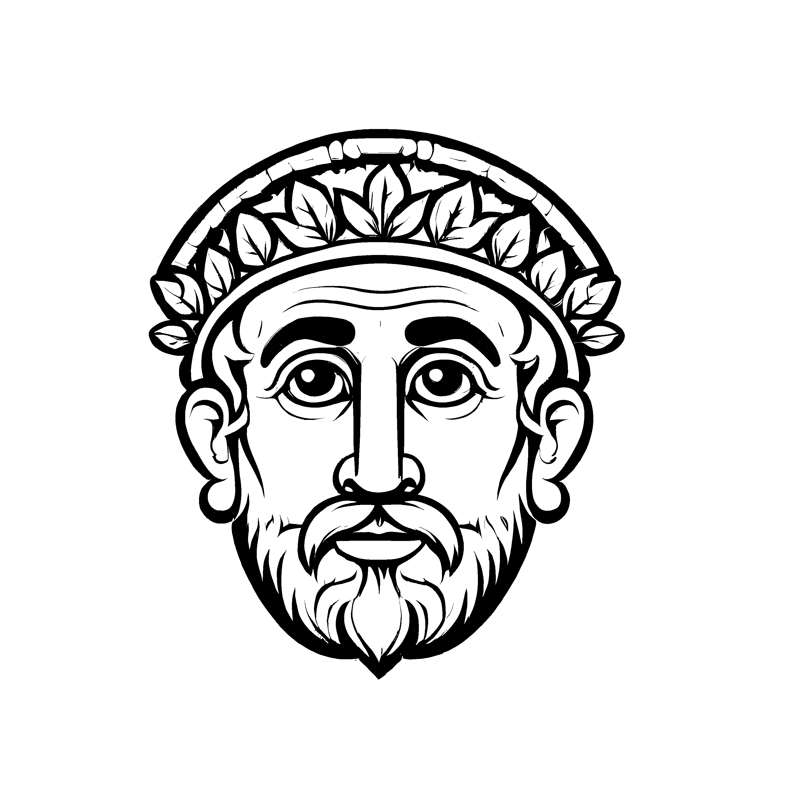 Märchenhaftes Historische Herrscher-Bastelmotiv zum Entdecken und Gestalten