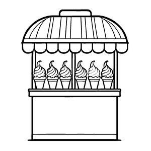 Einzigartiges Kirmes-Bastelmotiv für kleine Künstler