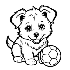 Tolles Australian Shepherds-Bastelmotiv für Groß und Klein