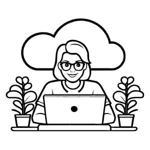 Magische Softwareentwickler-Ausmalvorlage zum kreativen Zeitvertreib