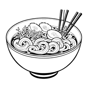 Buntes Ramen-Ausmalbild für kleine Künstler