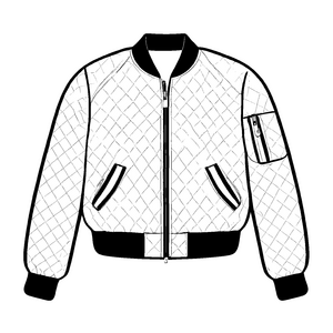 Bezaubernde Herrenjacke mit schickem Kapuzen-Design Malvorlage für kreative Modeenthusiasten