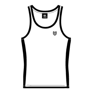 Stylisches Tanktop mit coolem Emblem Ausmalbild für modebewusste Jungs