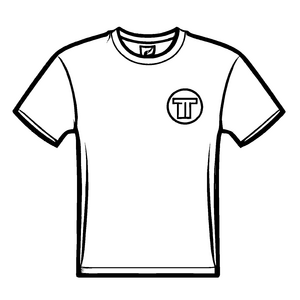 Trendiges Damen-T-Shirt mit elegantem Logo Malvorlage für stylische Entdecker