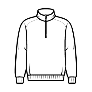 Zeitloser Herrenpullover mit schickem Rollkragen Malvorlage für trendige Stilzauberer