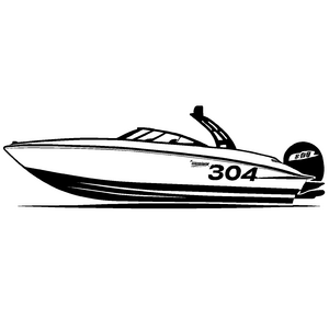 Niedliche Schnellboote-Malvorlage zum kreativen Zeitvertreib