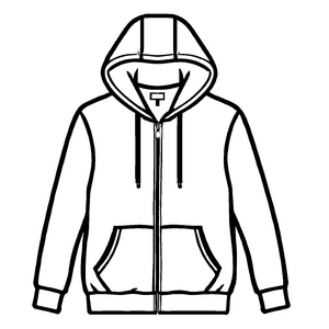 Moderne Herrenjacke mit coolen Details und Kapuze Ausmalmotiv für mutige Modeabenteurer