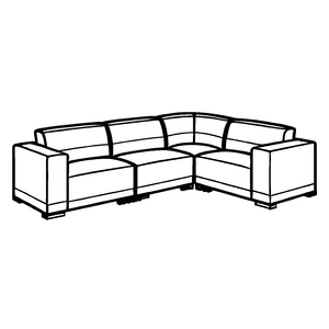 Elegantes Designer-Sofa in klassischem Schwarz-Weiß Ausmalbild für geschmackvolle Raumvisionäre und kreative Einrichtungsgestalter