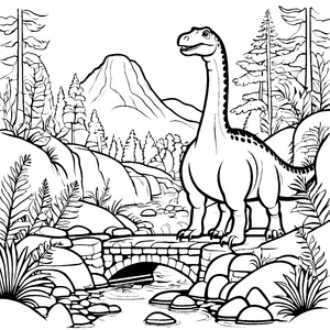 Albertosaurus-Motiv