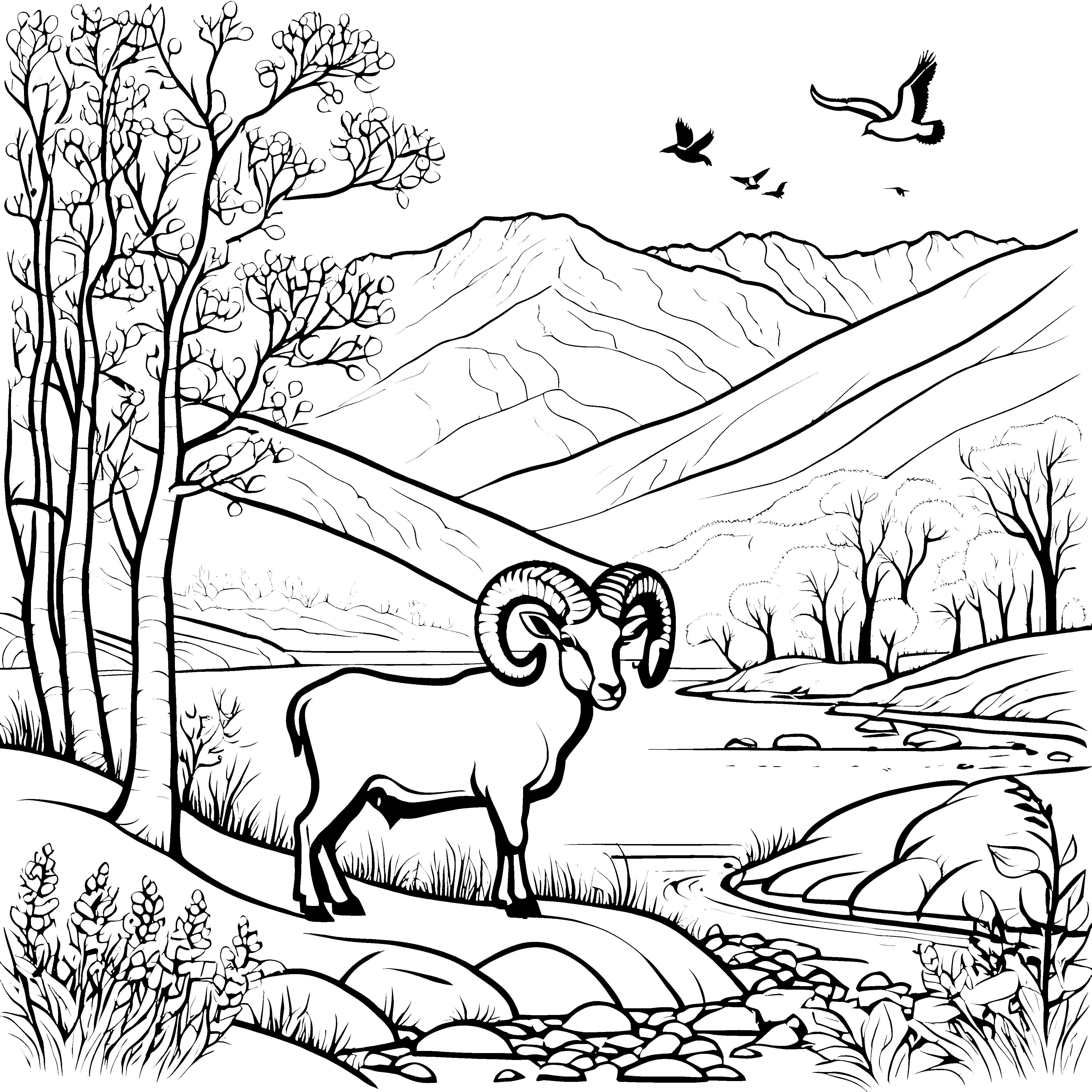 Widder-Motiv