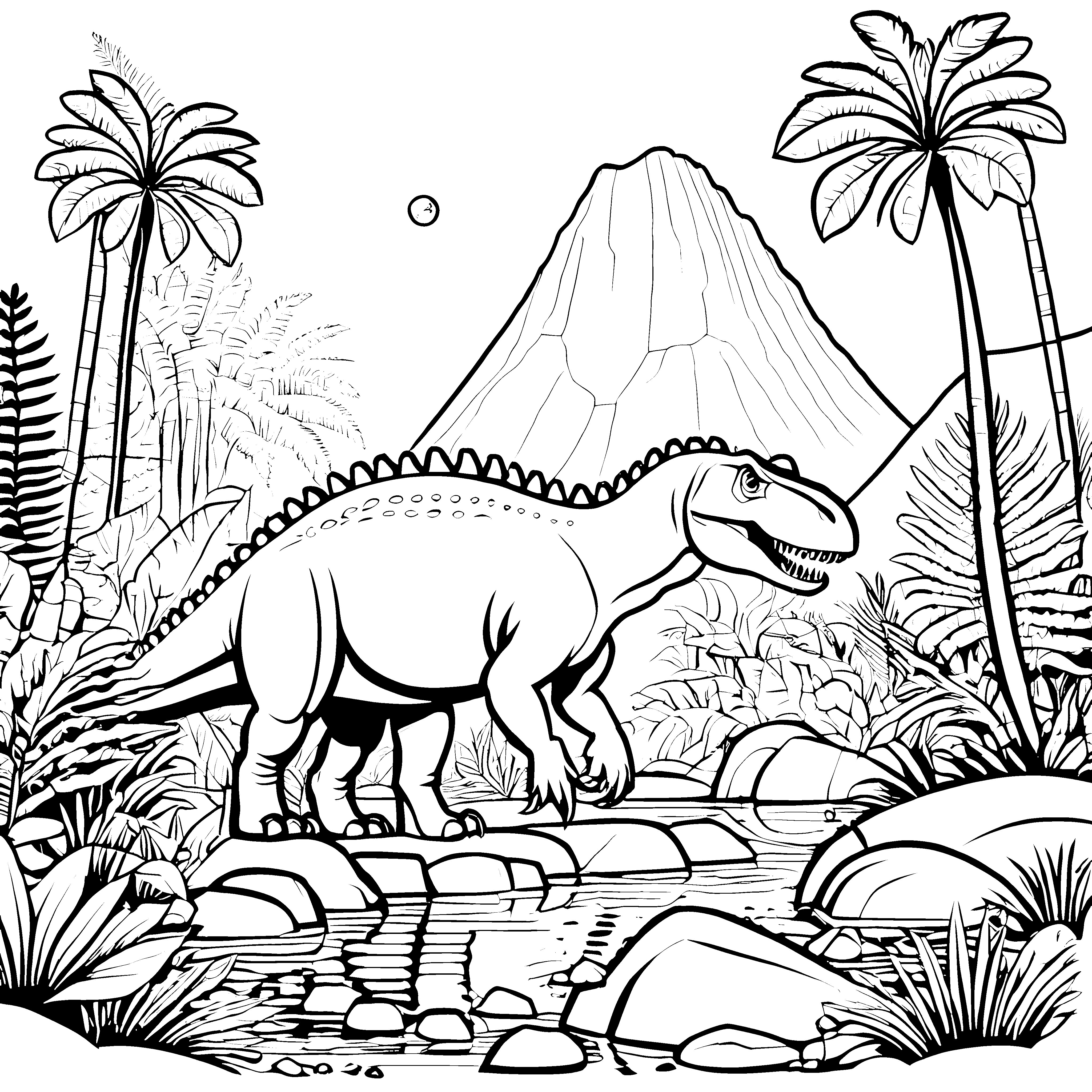 Albertosaurus-Motiv