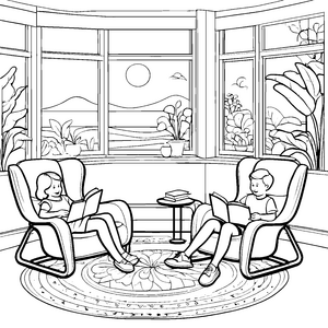 Relaxsessel-Motiv