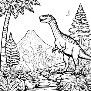 Albertosaurus-Motiv