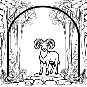 Widder-Motiv