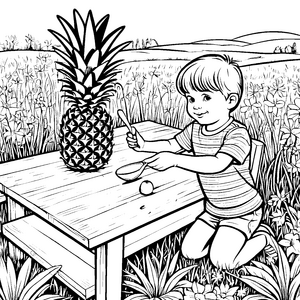 Ananas-Motiv