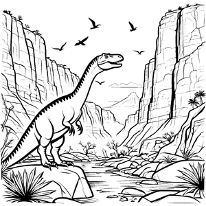 Albertosaurus-Motiv