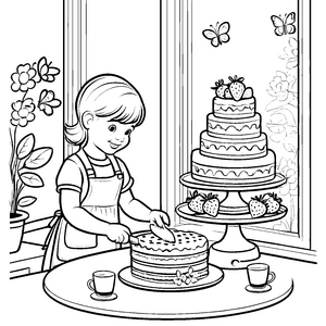 Köstliche Kuchenkreationen für berühmte kleine Bäcker