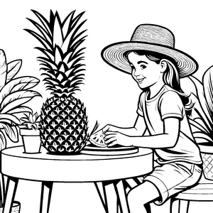 Ananas-Motiv