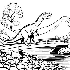 Albertosaurus-Motiv
