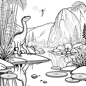 Albertosaurus-Motiv