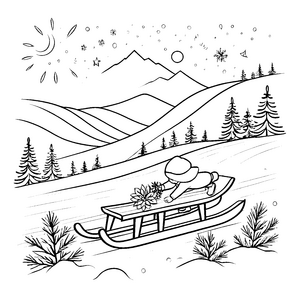 Weihnachtssterne-Motiv