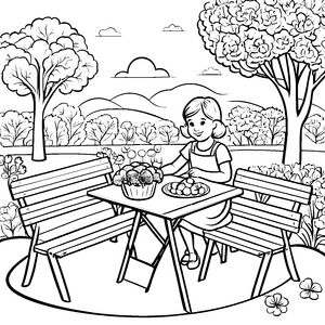 Brokkoli Picknick: Ein malerischer Tag im Grünen