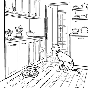 Baguettes backen: Ein lustiges Küchenabenteuer mit Hund