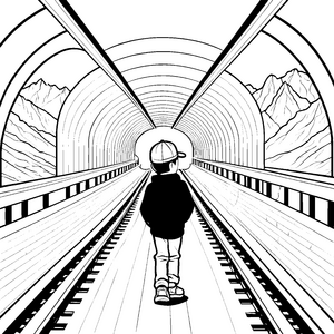 Der spannende Weg durch den dunklen Tunnel