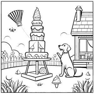 Das große Eiscreme-Turm-Abenteuer mit Hund und Drachen