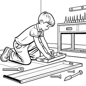Mein erstes Handwerksprojekt mit Nägeln und Werkzeug