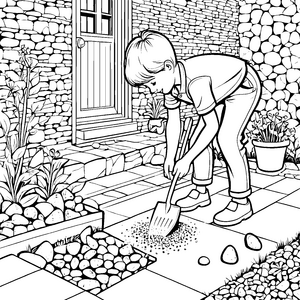Mein erstes Gartenabenteuer mit der kleinen Schaufel