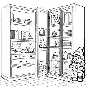 Das große Malabenteuer mit dem modularen Bücher - und Spielschrank