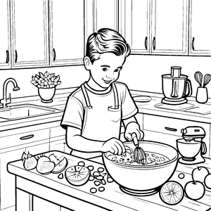 Mein Küchenabenteuer: Mit dem Handmixer backen und malen