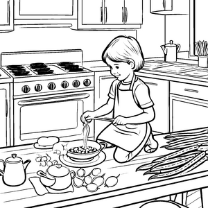 Okra-Abenteuer in der Küche: Malen und Kochen lernen