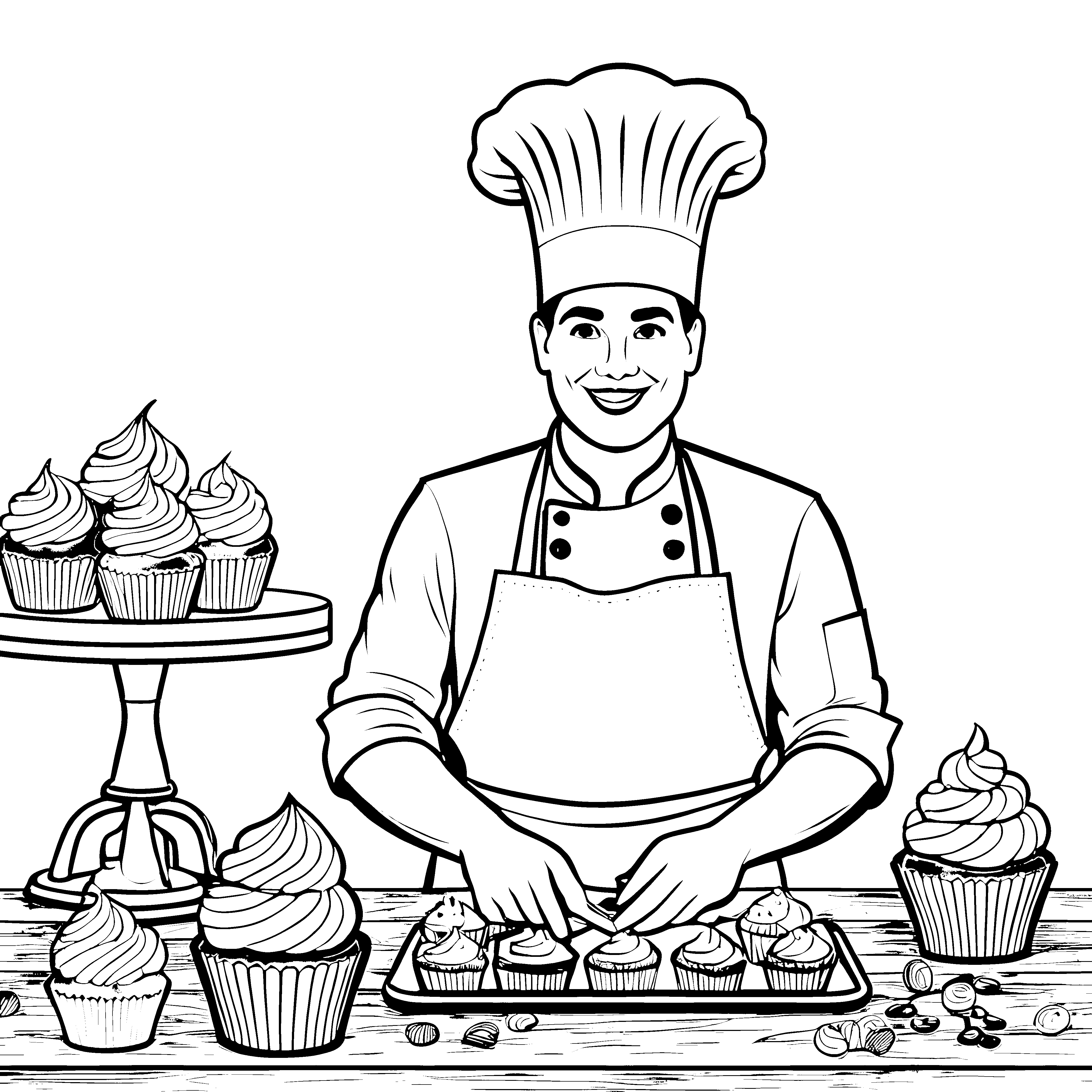 Der süße Tag des Konditors: Cupcakes malen und dekorieren