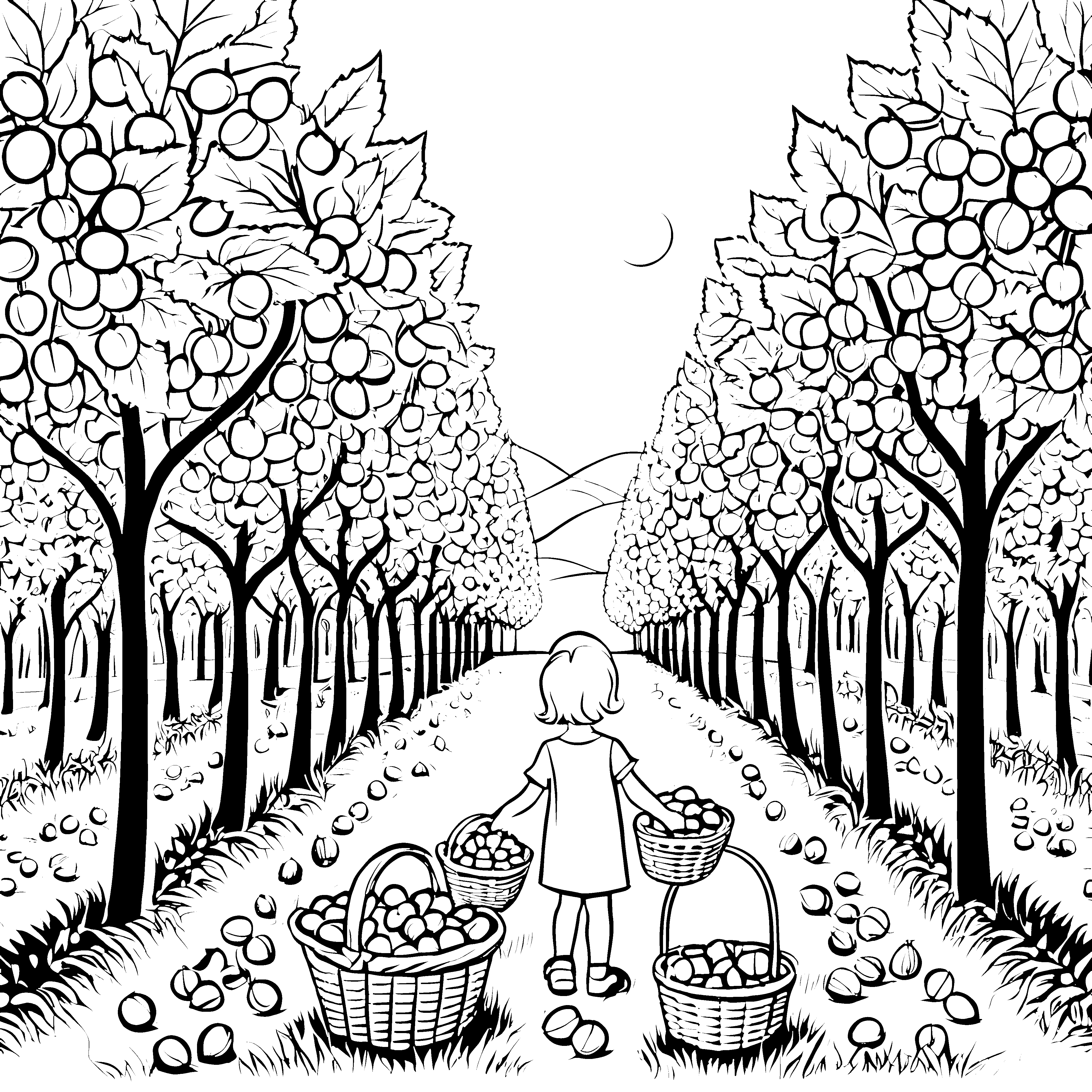 Haselnüsse sammeln: Ein gemütlicher Spaziergang durch den Wald