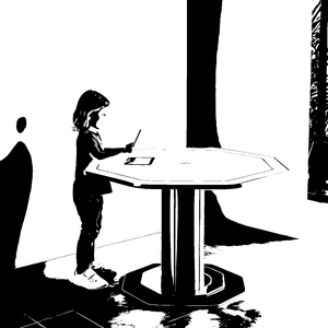 Malspaß: Der futuristische Tisch aus dem Sci-Fi-Alltag