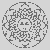 Strahlendes Mandala Mix mit fröhlicher Sonne Ausmalbild für kleine Farbenzauberer auf fantastischen Entdeckungsreisen