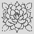 Bezauberndes Blumen-Mandala zum Ausmalen für fantasievolle Künstler