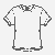 Schlichtes Herren T-Shirt mit frechem Minimaldesign Ausmalbild für stilbewusste Abenteurer