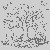 Der große Apfelbaum mit Korb und Schmetterlingen Ausmalbild fuer kleine Entdecker