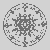 Elegantes Mandala mit harmonischen Kreisen und Mustern Ausmalbild für fantasievolle Farbgestalter und künstlerische Entdecker