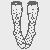 Zwei aufregende Herrensocken mit Herzen-Muster Ausmalbild für fantasievolle Strohkünstler