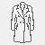 Eleganter Trenchcoat mit aufregendem Design Malvorlage für stilvolle Entdecker