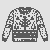 Wunderschöner Herrenpullover mit Nordwald-Motiv Ausmalbild für fantasievolle Modedesigner
