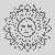 Strahlendes Mandala mit Sonnenmotiv und verspielten Gesichtern Ausmalvorlage für neugierige Farbzauberer und strahlende Kreativlinge