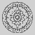 Symmetrisches Mandala mit lebendigen Blumenmotiven Ausmalbild für abenteuerliche Farbentdecker und kreative Köpfe